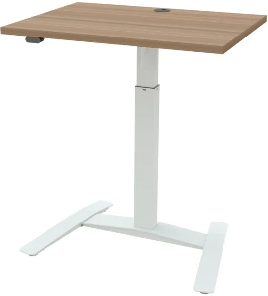 Single height-adjustable desk - base