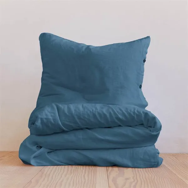 Auping Congo AUP Blue grey - Pillowcase - 60 x 63 cm