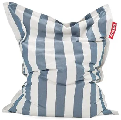 Fatboy Original Outdoor Bean Bag Stripe Ocean Blue